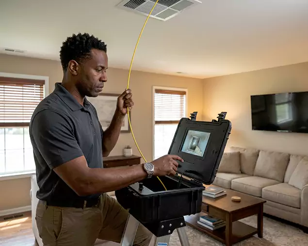 See Inside Your Ductwork Before Cleaning or Repair in Miami Gardens, FL